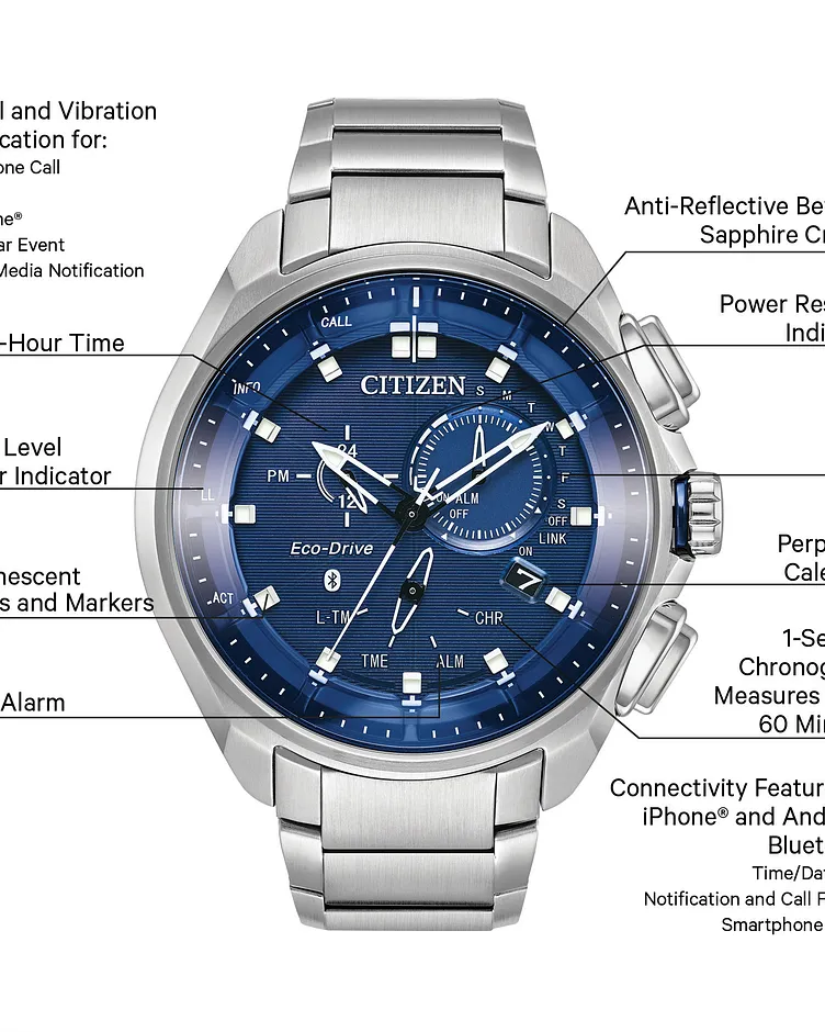 Proximity Pryzm - Men's Eco-Drive BZ1021-54L Dual Time Watch | CITIZEN Proximity Pryzm - Men's Eco-Drive BZ1021-54L Dual Time Watch | CITIZEN